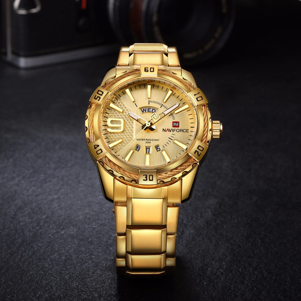 Men's Luxury Waterproof Quartz  Watch