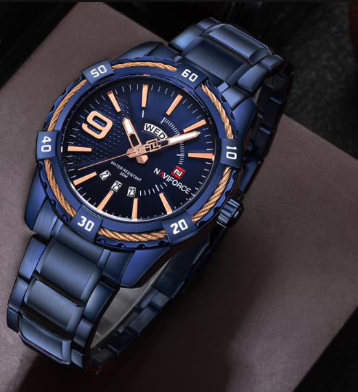 Men's Luxury Waterproof Quartz  Watch