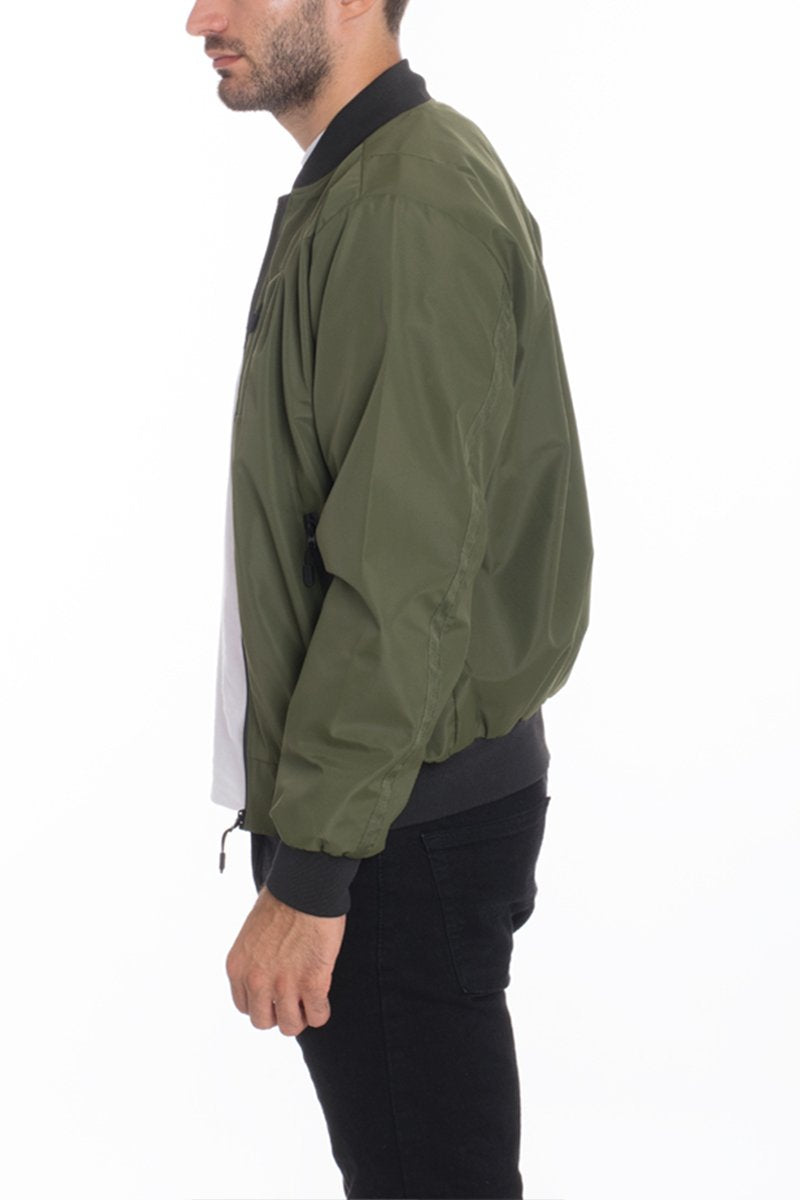 Mens Vinyl Waterproof Windbreaker