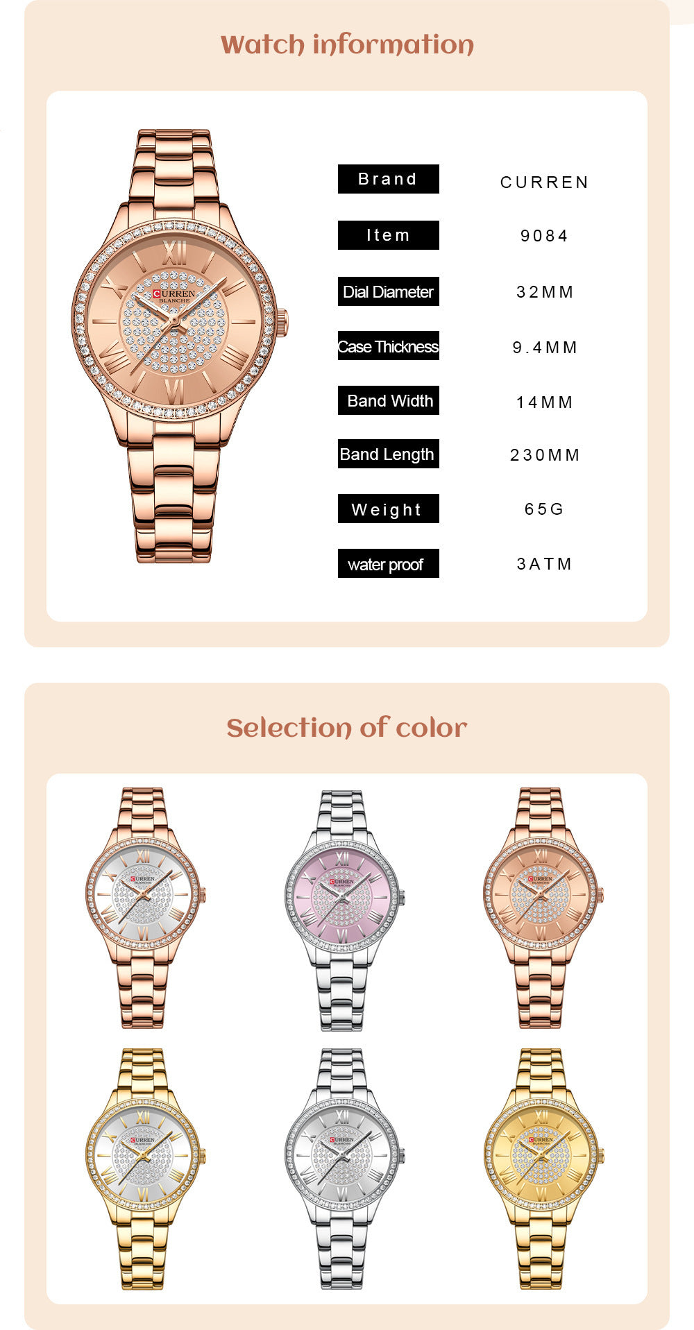 Casual Women's Watch Quartz Watch