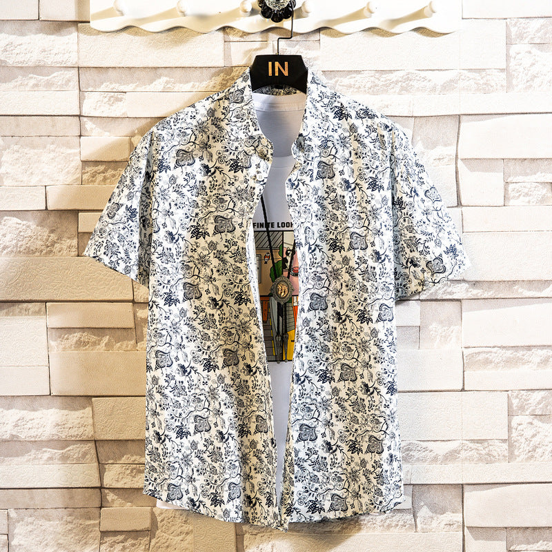 Casual Floral Shirt For Men